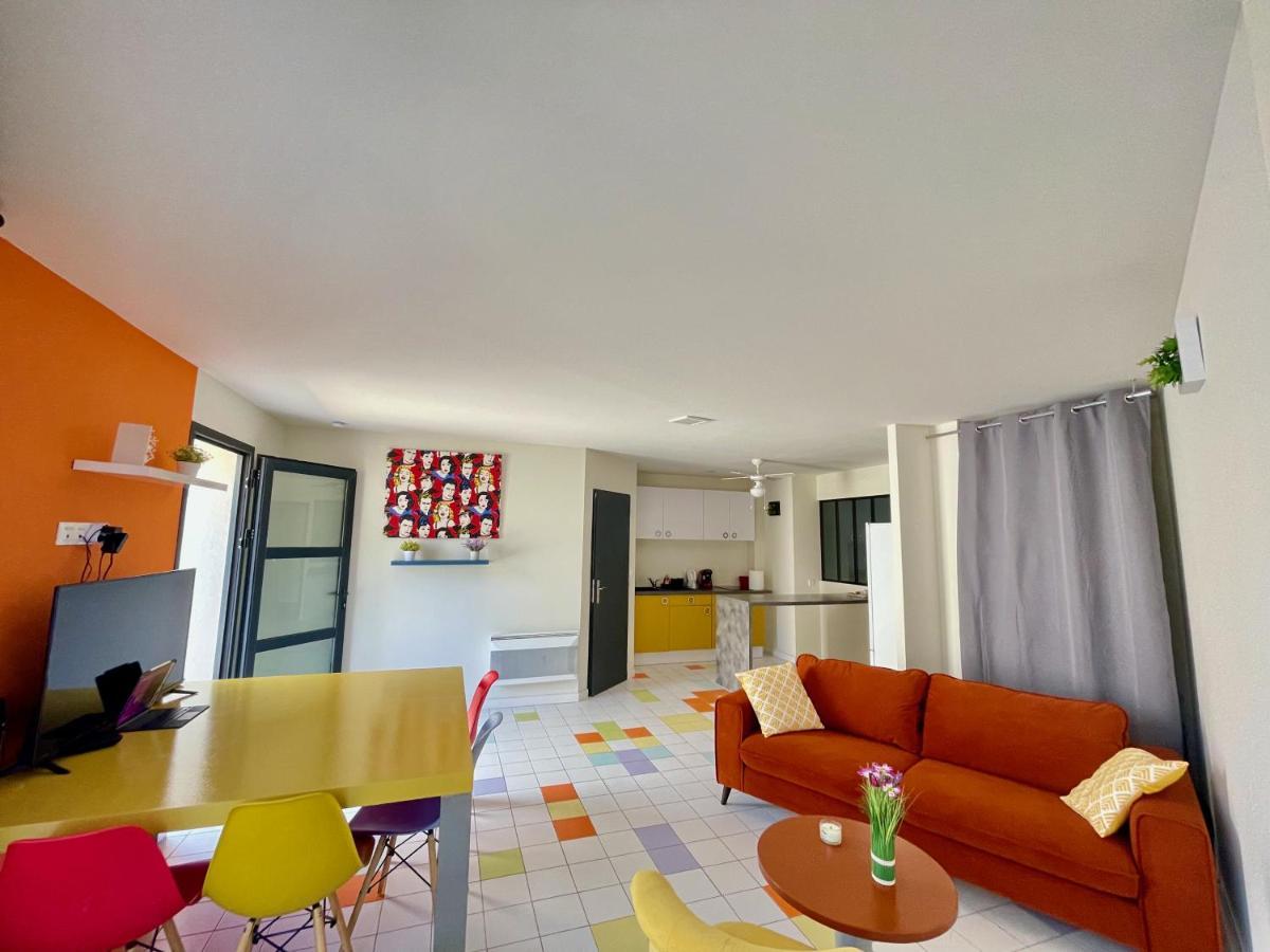Appart Pop-Art Proche Autoroute, Plages Et Attractions, Wifi - Tv, Deco Stylee, Calme Bessan Exterior foto