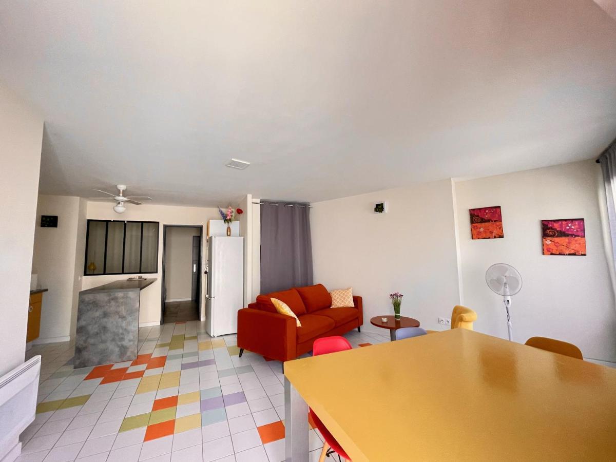 Appart Pop-Art Proche Autoroute, Plages Et Attractions, Wifi - Tv, Deco Stylee, Calme Bessan Exterior foto